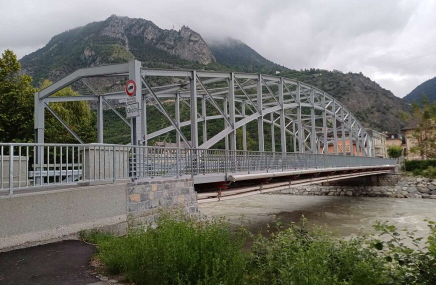 Relevage du Pont de Chippis